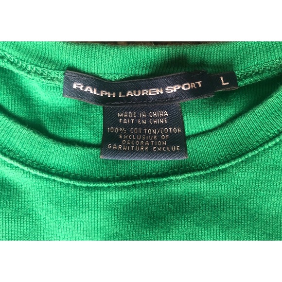 Women’s Ralph Lauren Sport Long Sleeve Size: L - Picture 3 of 4